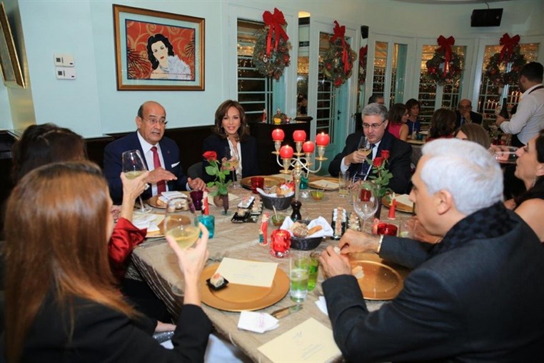 Diner organized by Paul and Rosie Eddé To honor the Leadership of the  Children's Cancer Center of Lebanon